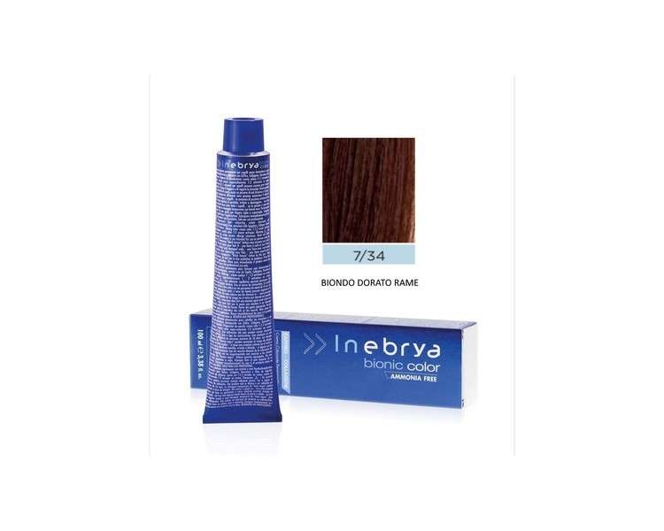 Inebrya Bionic Color Copper 7/34 Blonde Golden Copper 100ml