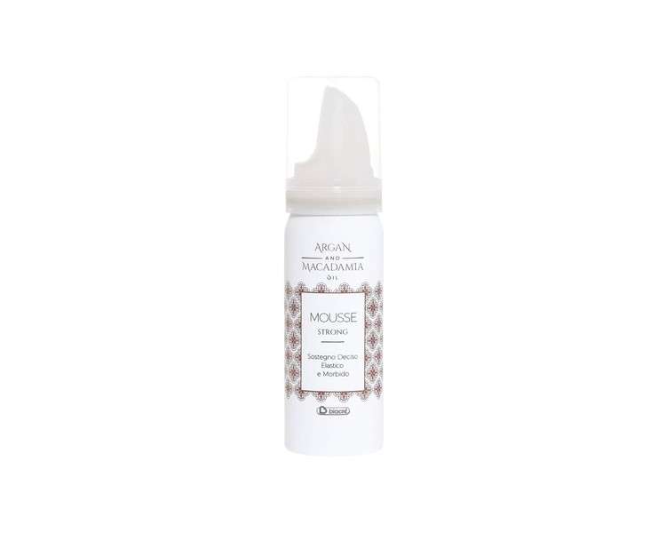 Biacrè Argan and Macadamia Oil Strong Hold Mousse 50ml