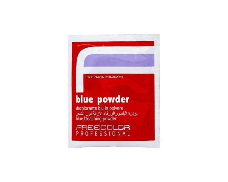 Freecolor Professional Blue Bleaching Powder 25g Permanent Colorants