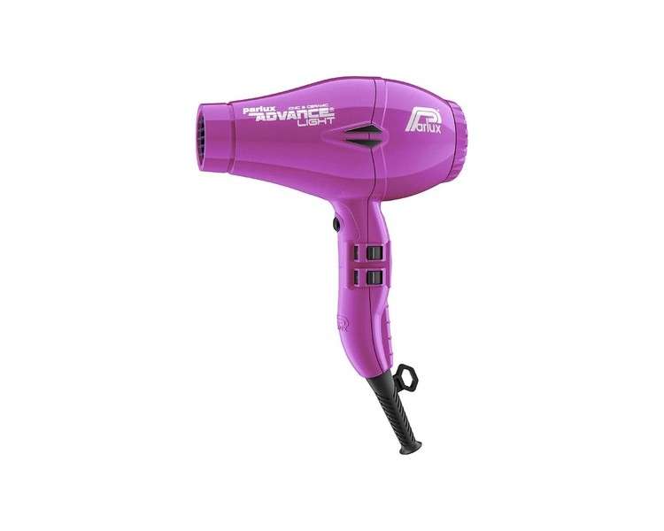 Parlux Professional Ionic Hair Dryer Advance Light Ionic & Ceramic Strong Purple