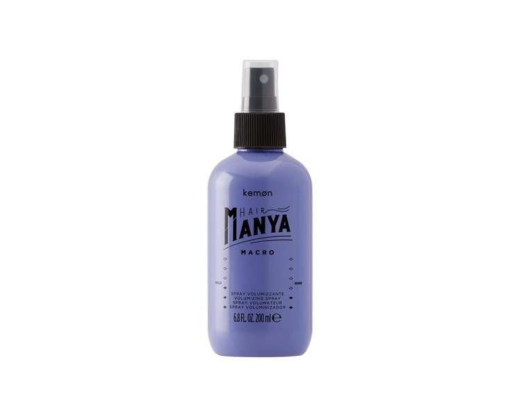 Kemon Hair Manya Macro Volumizing Spray for Fine to Medium Hair 200ml