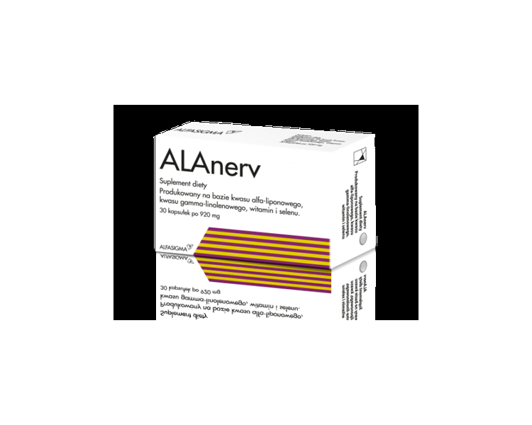 ALANERV Immunity Nervous System Fatigue and Weariness 30 Capsules