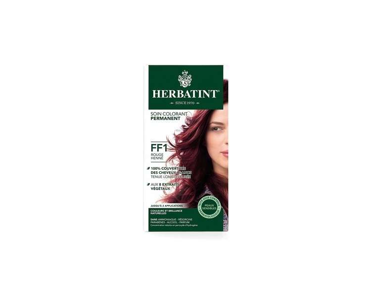 Herbatint Natural Hair Colour Henna Red FF1 150ml