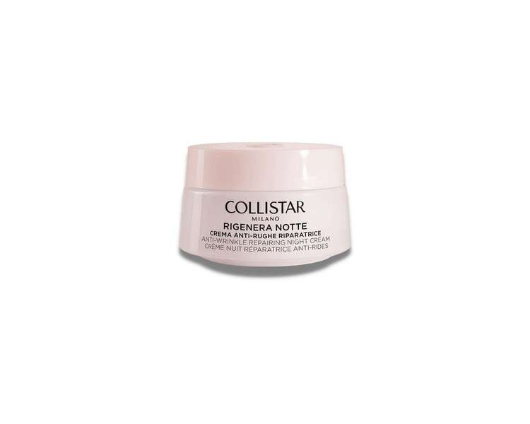 COLLISTAR Regenerates Night Cream Anti-Wrinkle Restoring Face and Neck 1.7oz