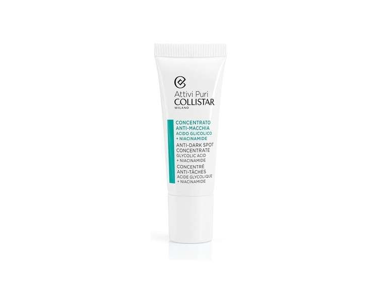 Collistar Attivi Puri Anti-Stain Concentrate with Glycolic Acid and Niacinamide 25ml