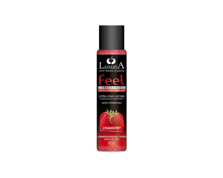 Feel Strawberry Fragrance Lubricant 60ml