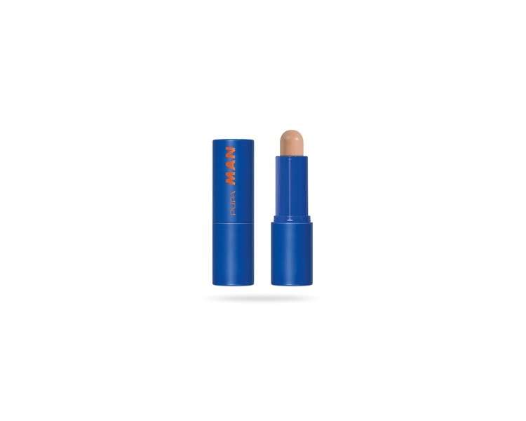 Pupa Man Quick Eraser Concealer 002 Medium Dark for Face and Eye Area 4.5g