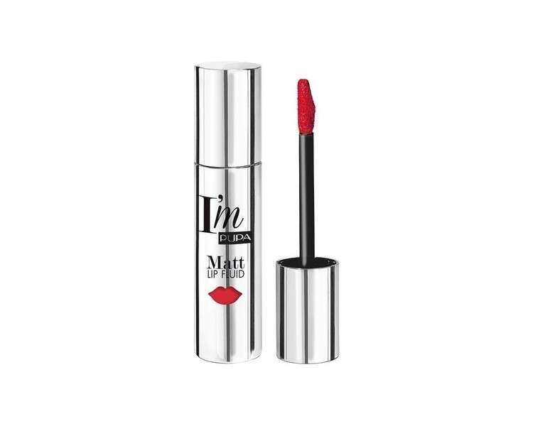 Pupa I'm Matt Lip Fluid Fire Red 050 Liquid Matte Lipstick