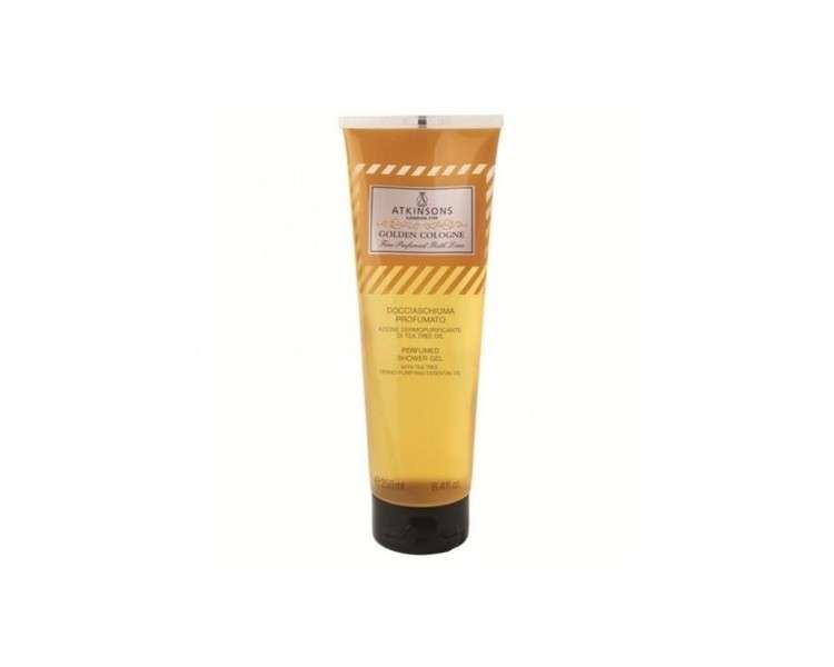 Atkinsons Golden Cologne Shower Gel Scented 250ml