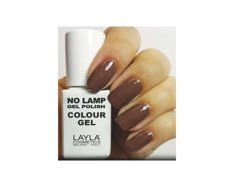 Layla Cosmetics Milano No Lamp Polish Colour Gel Tonka 10ml