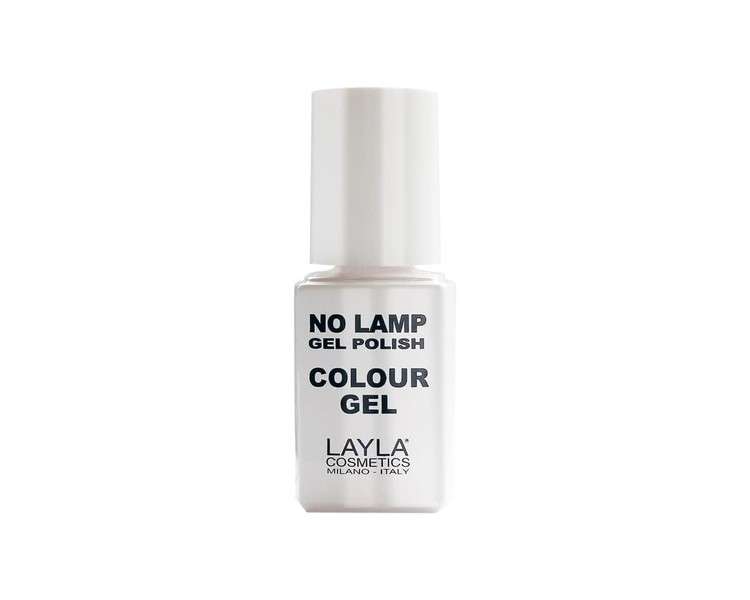 Layla Cosmetics Milano No Lamp Gel Nail Polish Just Like Milk Milky