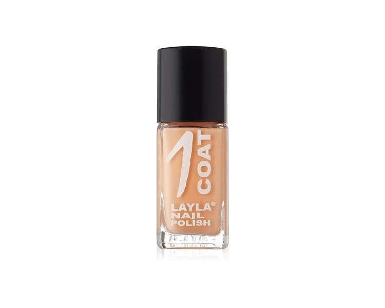 Layla Cosmetics 1 Coat Nail Polish n Degree 32 17ml