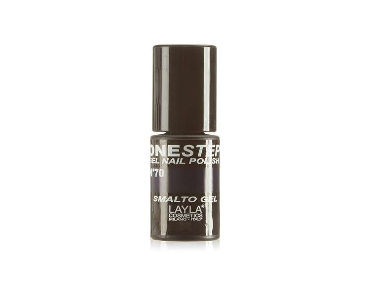 Layla Cosmetics One Step Gel Nail Polish Rain Storm 5ml