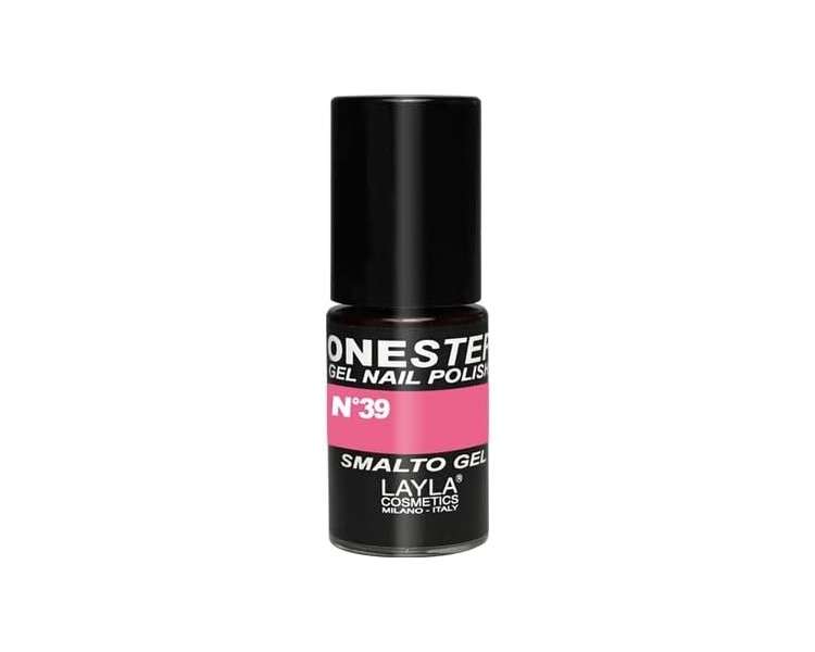 Layla Cosmetics One Step Gel Nail Polish Mademoiselle 1 Pack 0.005L