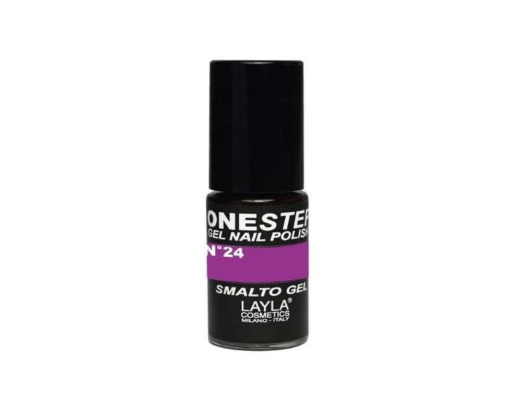 LAYLA COSMETICS One Step Gel Nail Polish Lily Bit Number 24