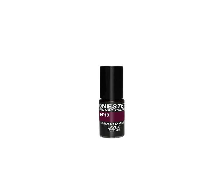 Layla Cosmetics One Step Gel Nail Polish Black Cherry 0.005L