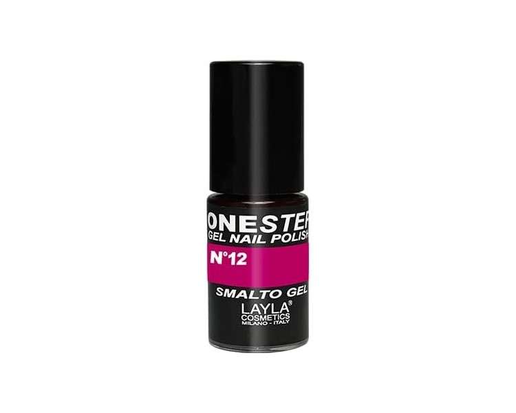 LAYLA COSMETICS One Step Gel Nail Polish Pink of Me Number 12