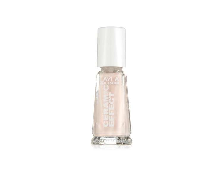 Layla Cosmetics 1243R23-088 Ceramic Effect Nail Polish - Naked 0.01L