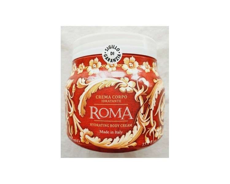 Roma Profumo Rudy Body Cream 450ml - Never Used Bottle