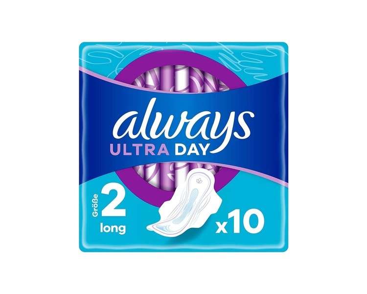 Always Ultra Long Sanitary Pads with Wings Size 2