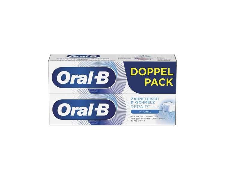 Oral-B Gum & Enamel Repair Original Toothpaste 75ml - Pack of 2