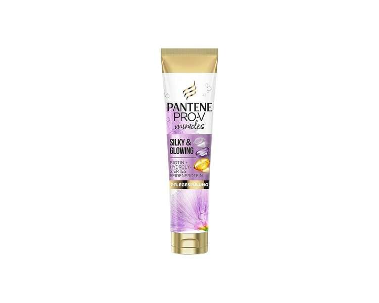 Pantene Pro-V Miracles Silky & Glowing Conditioner with Biotin and Hydrolyzed Silk Protein 160ml