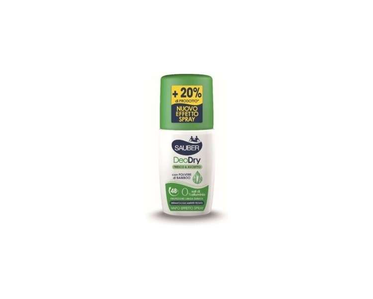 SAUBER DeoDry Fresh & Dry No-Gas Deodorant Vapo 90ml