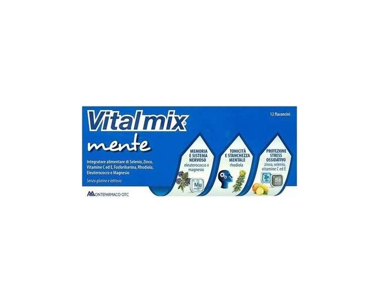 Montefarmaco Memory and Concentration Supplement Vitalmix Mente