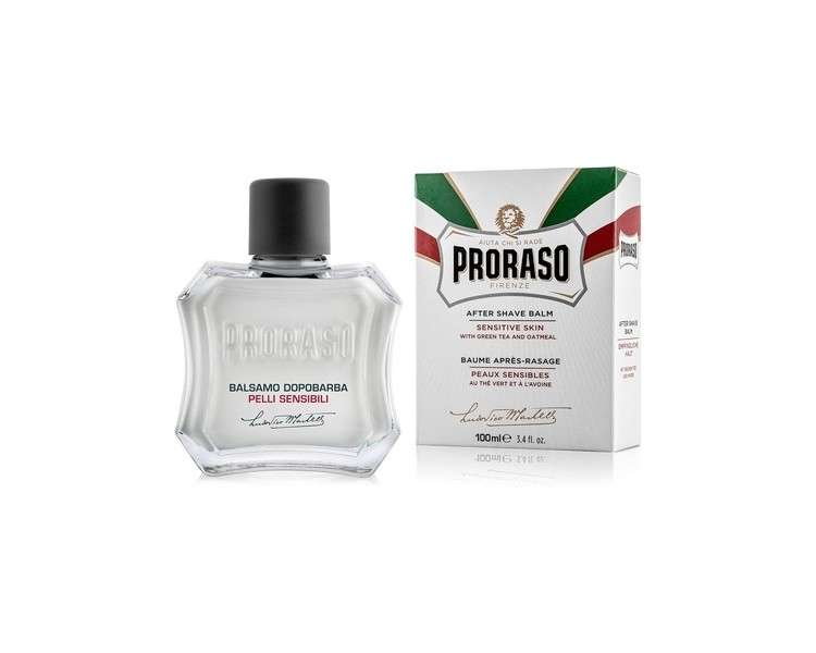 Proraso Aftershave Balm For Sensitive Skin 100ml - White