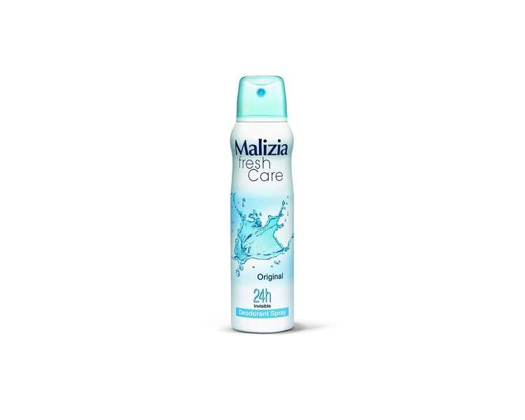 Malizia Fresh Care Original 150ml 24h Invisible Deodorant Spray