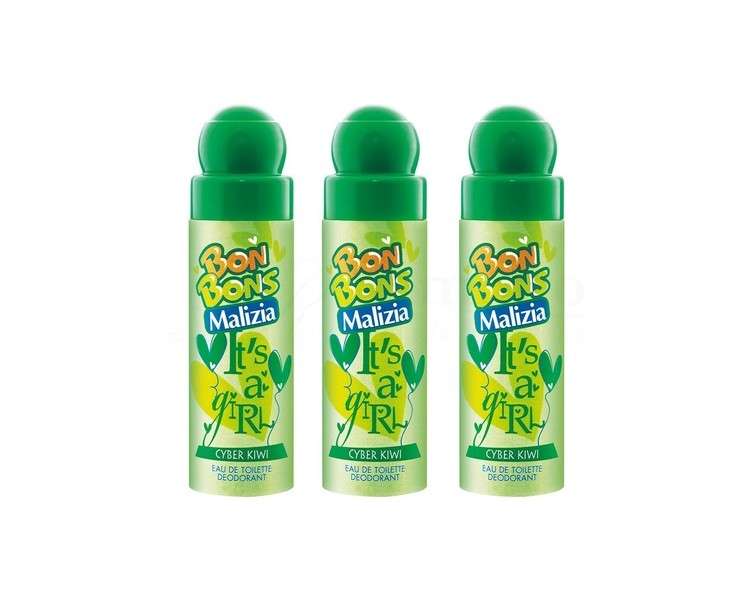 Malizia Bon Bons Cyber Kiwi Deo for Girls 75ml