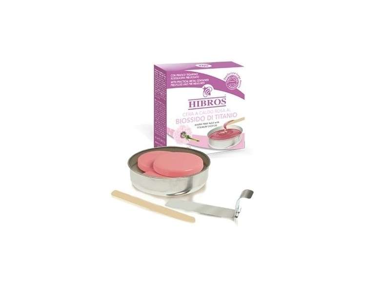 HIBROS Hot Pink Wax with Titanium Carbon Dioxide Quart 60ml