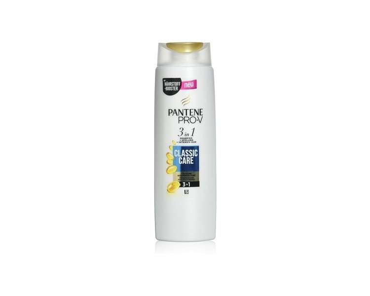 Pantene Pro-V 3-in-1 Classic Care Shampoo 250ml - Pack of 6