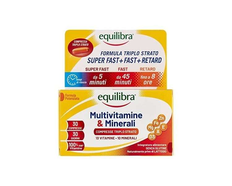 Multivitamins and Minerals 30 Tablets