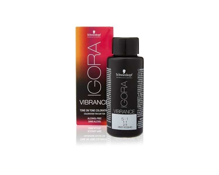 Schwarzkopf Igora Vibrance 5-1 Light Brown Cendré 60ml