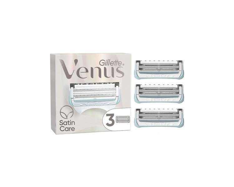 Gillette Venus Intimate Area Razor Blades for Women 3 Replacement Blades