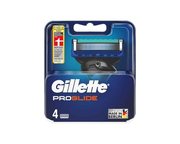 Gillette ProGlide Razor Blades for Men - Pack of 4