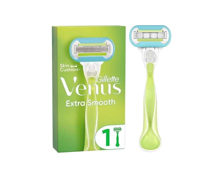 Gillette Venus Extra Smooth Women's Razor with 1 Razor Blade