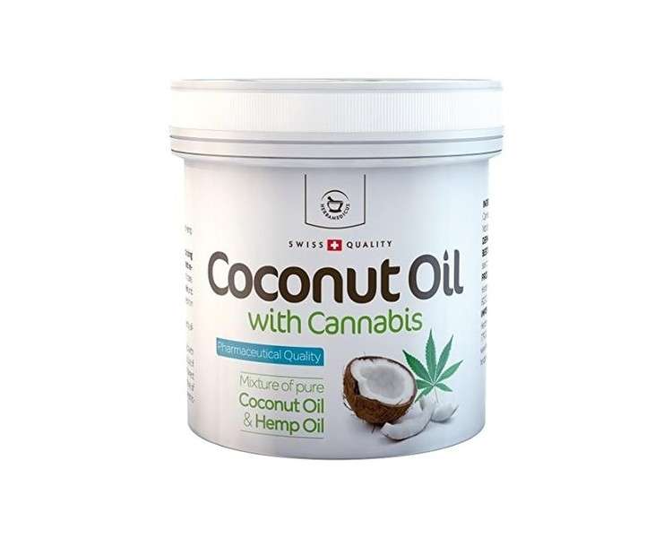 Coconut Oil with Hemp for Skin Use 250ml