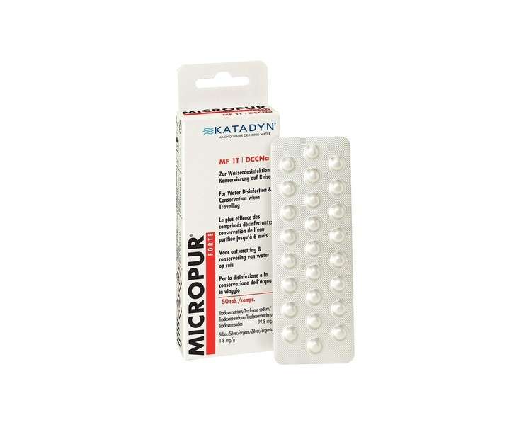 Micropur Forte MF1 50 Tablets