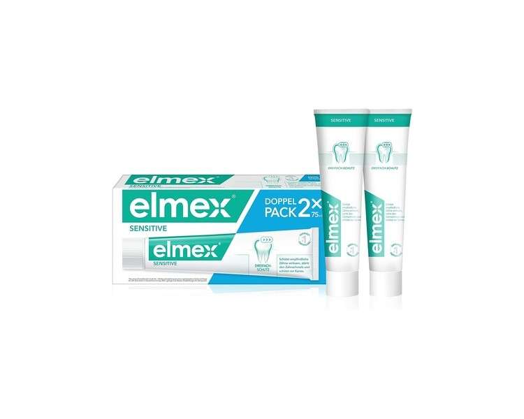 Elmex Sensitive Toothpaste - Pack of 2
