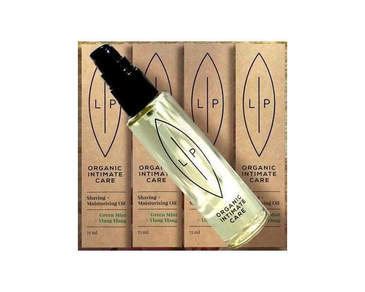 Lip Intimate Care Shaving Oil Green Mint+ Ylang Ylang 75ml