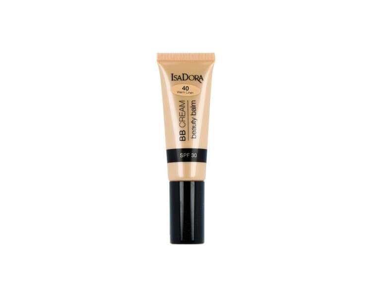 IsaDora BB Beauty Balm Cream 40 Warm Linen 30ml