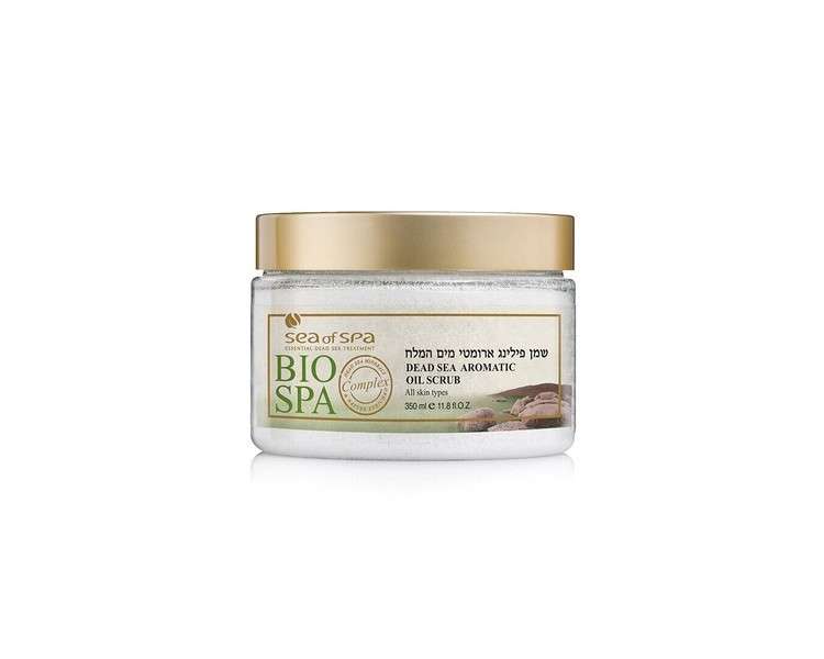 Dead Sea Spa Body Aromatherapy Oil Enriched Algae Scrub 350ml/11.8 fl oz