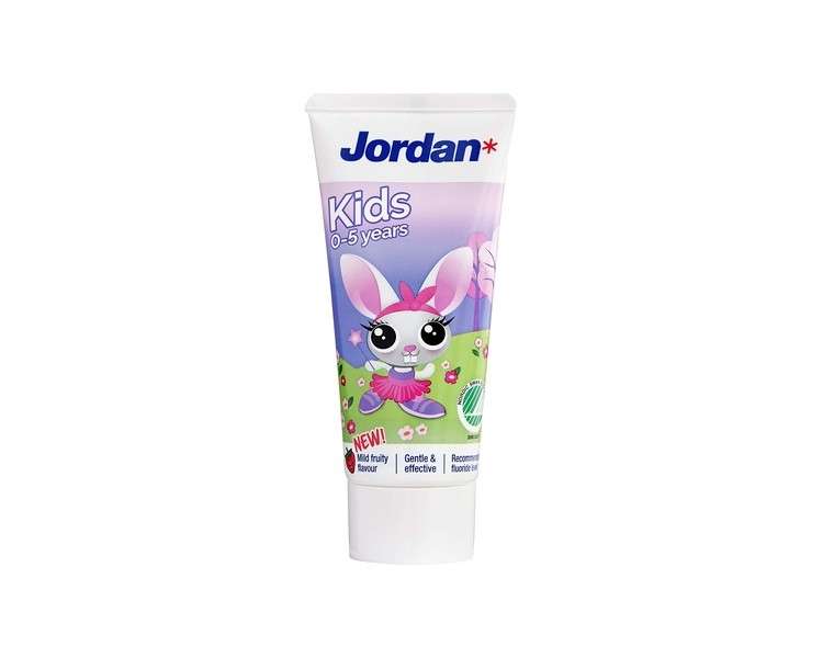 Jordan Toothpaste 0-5 Years 50ml - Hippopotamus