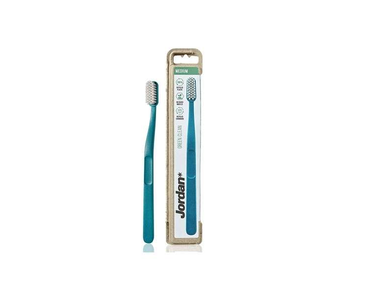 Green Clean Adults Medium Dental Brush