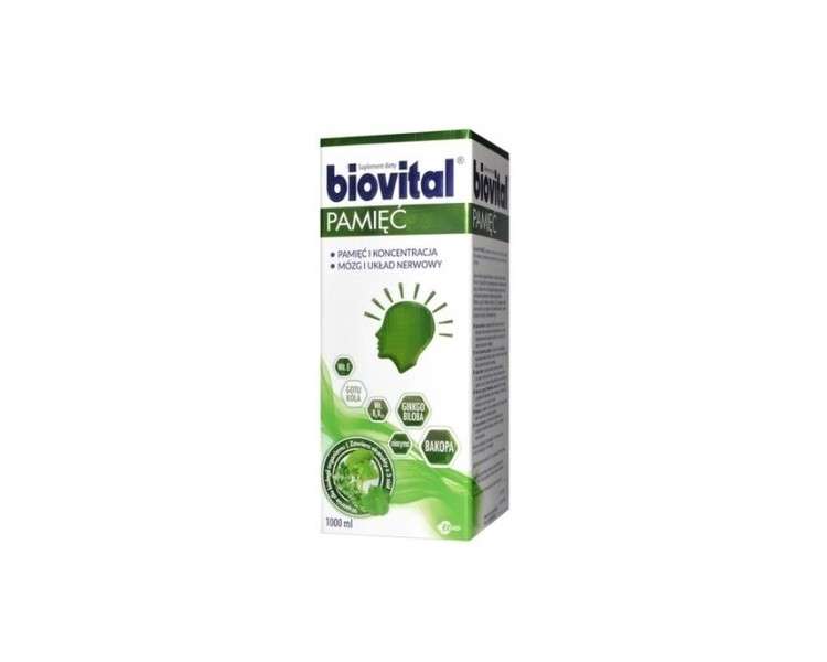 Biovital Memory Liquid 1000ml