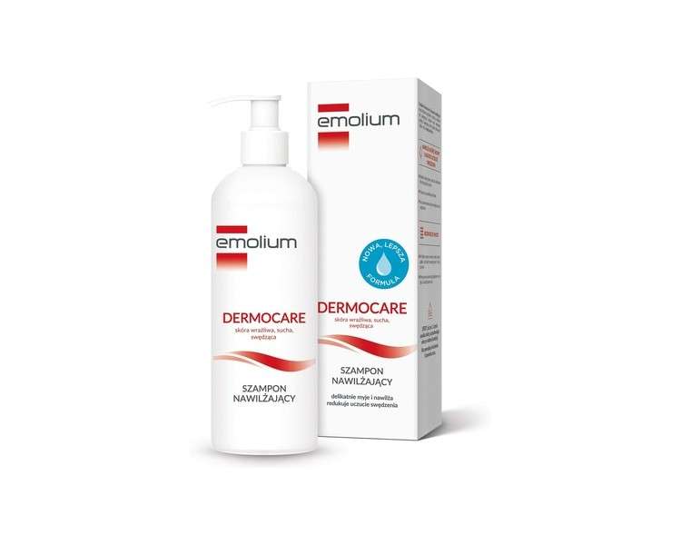 Emolium Dermocare Moisturising for Dry Skin Head 400ml