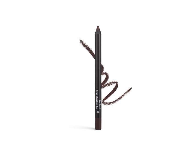 Inglot Kohl Pencil Easy Application Waterproof Smudgeproof Creamy Texture Moisturizing 1.2g - Shade 03