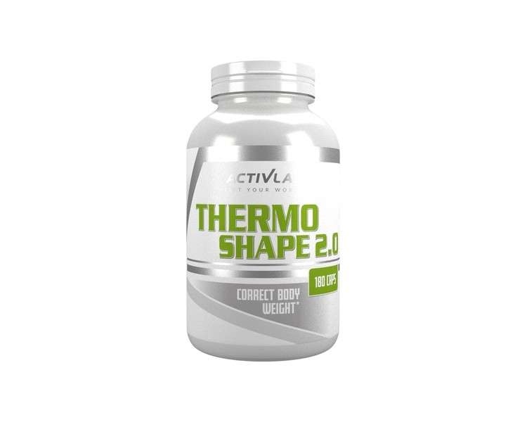 Thermo Shape 2.0 Unique Combination: Bitter Orange Extract, Green Tea, Garcinia Cambogia, L-Carnitine & Caffeine 60 Capsules